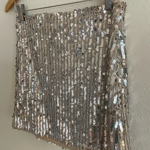 By Together | Mini Sequin Skirt - Picture 2 of 5